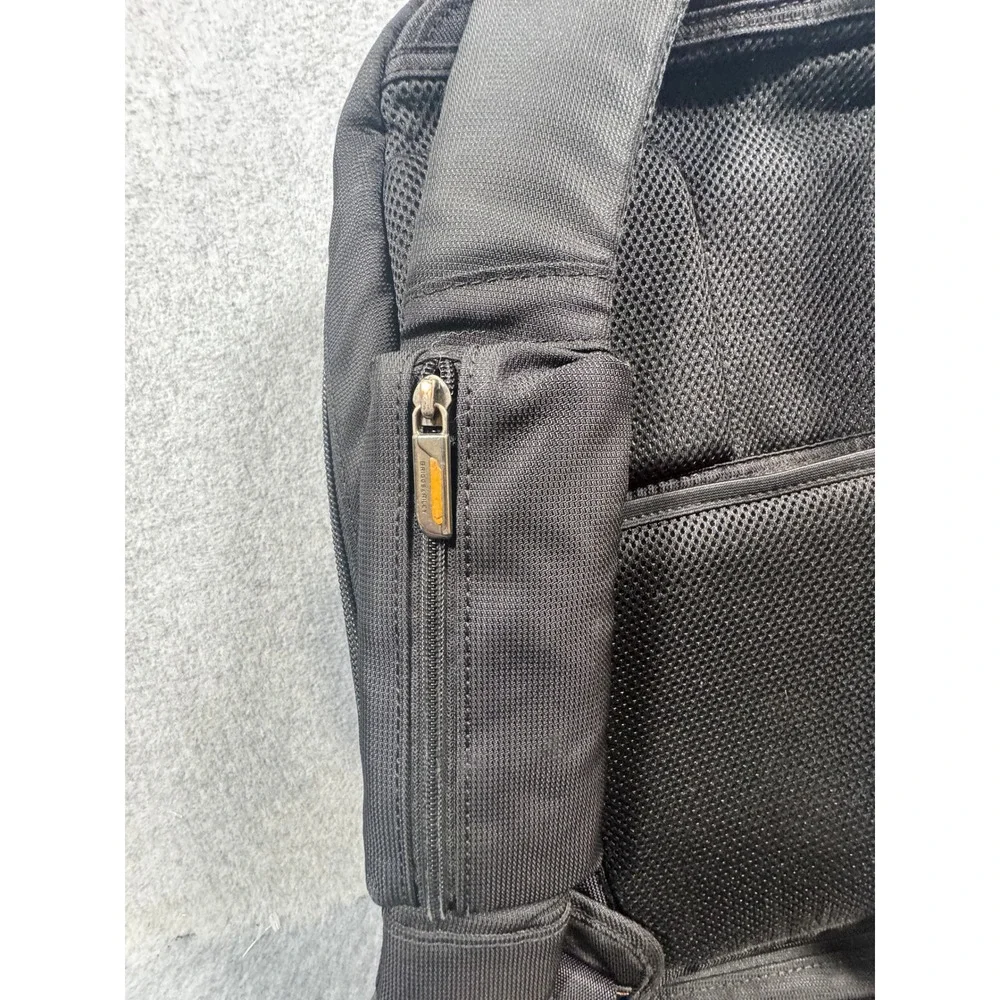 Briggs & Riley @work Medium Cargo Backpack Black Ballistic Nylon Laptop Bag
